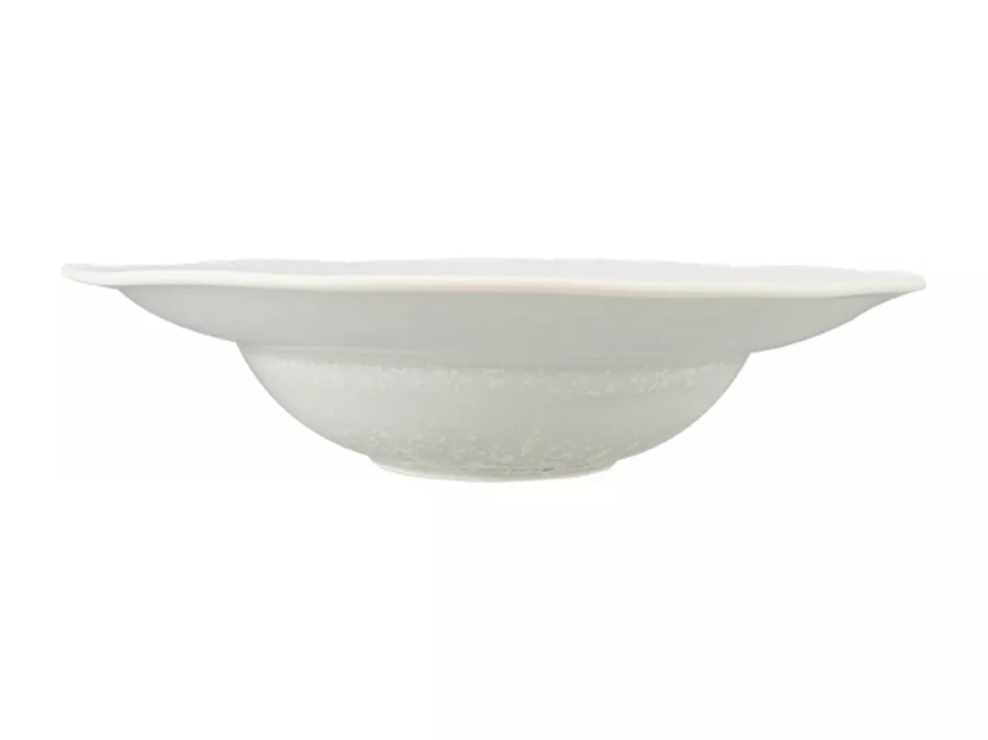 Ogo Living - Lot 4 Assiettes Gourmet Urus 23.5cm En Porcelaine Bleu Et Blanc