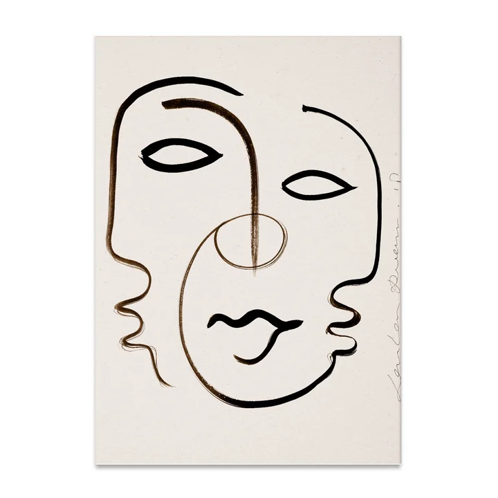 Paper Collective - We are One Poster, 50 x 70 cm
