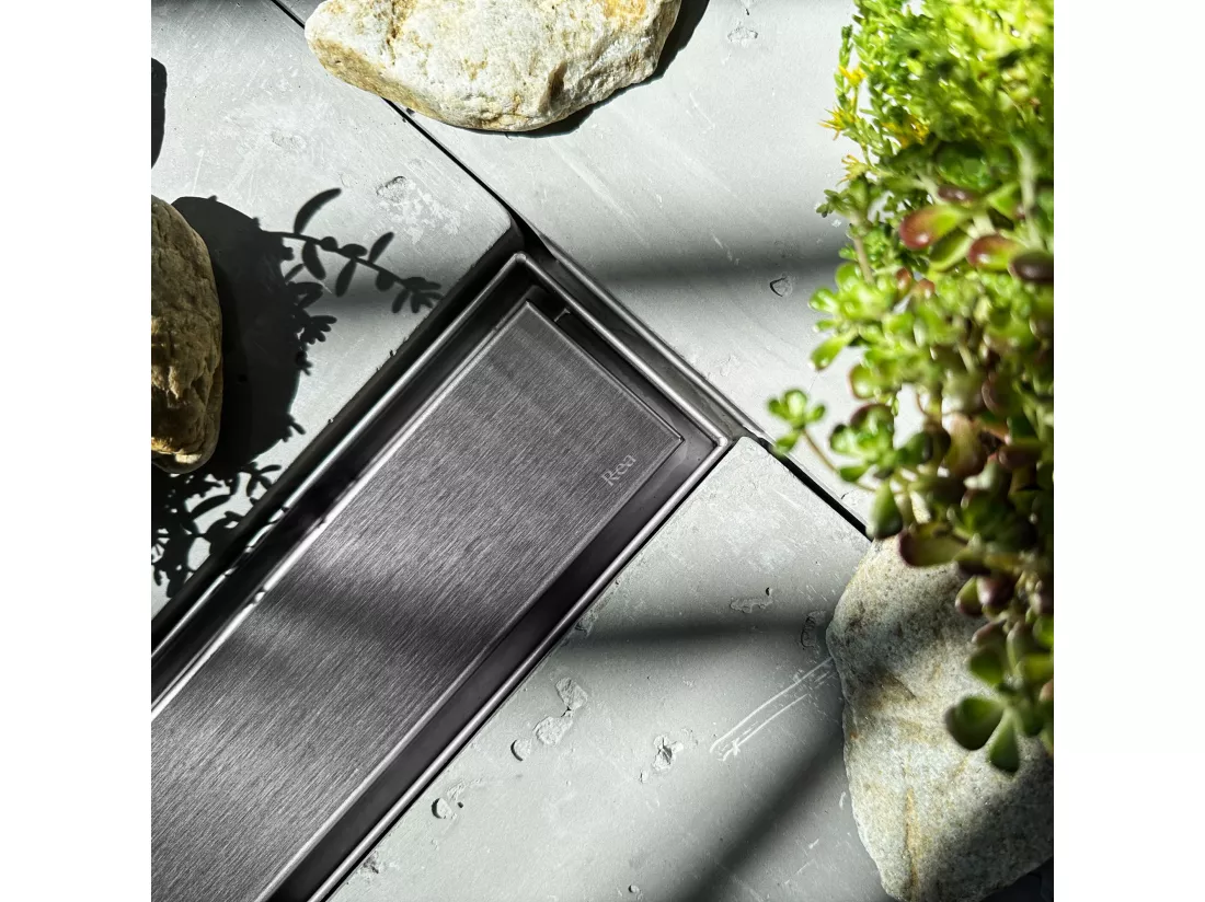 Drain Linéaire Rea Neox Pro 1000 Brush Steel