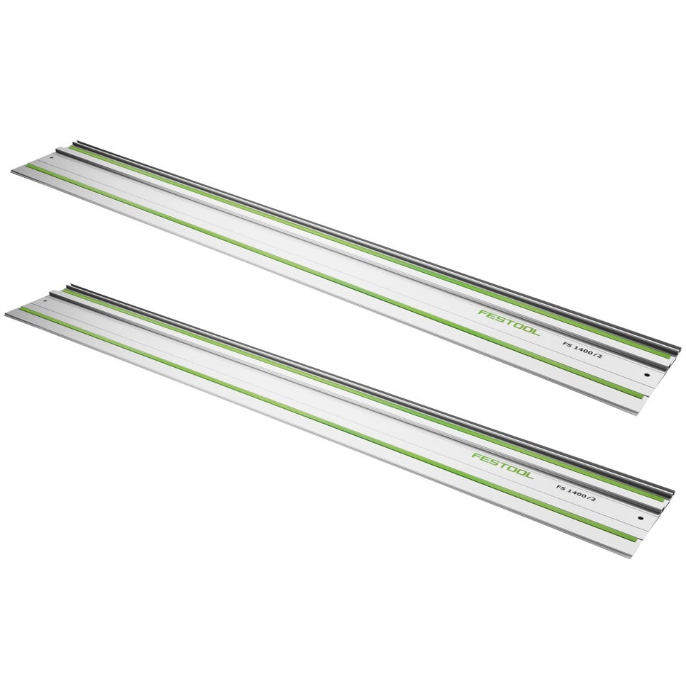 Festool FS 1080/2 Set 2x Geleiderail 1080 mm (2x 491504) voor hand-, inval- en decoupeerzagen / bovenfrees