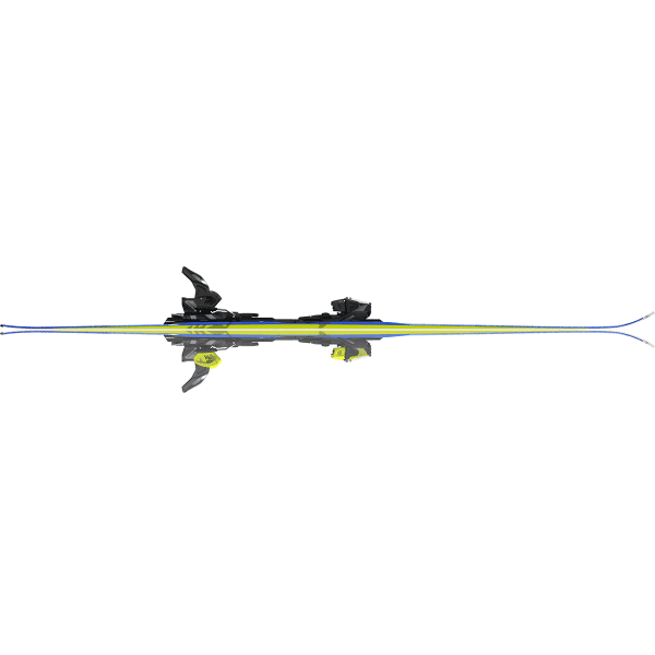 Pack ski SALOMON S/RACE MT BLUE/YELLOW+M12 GW BLACK F80