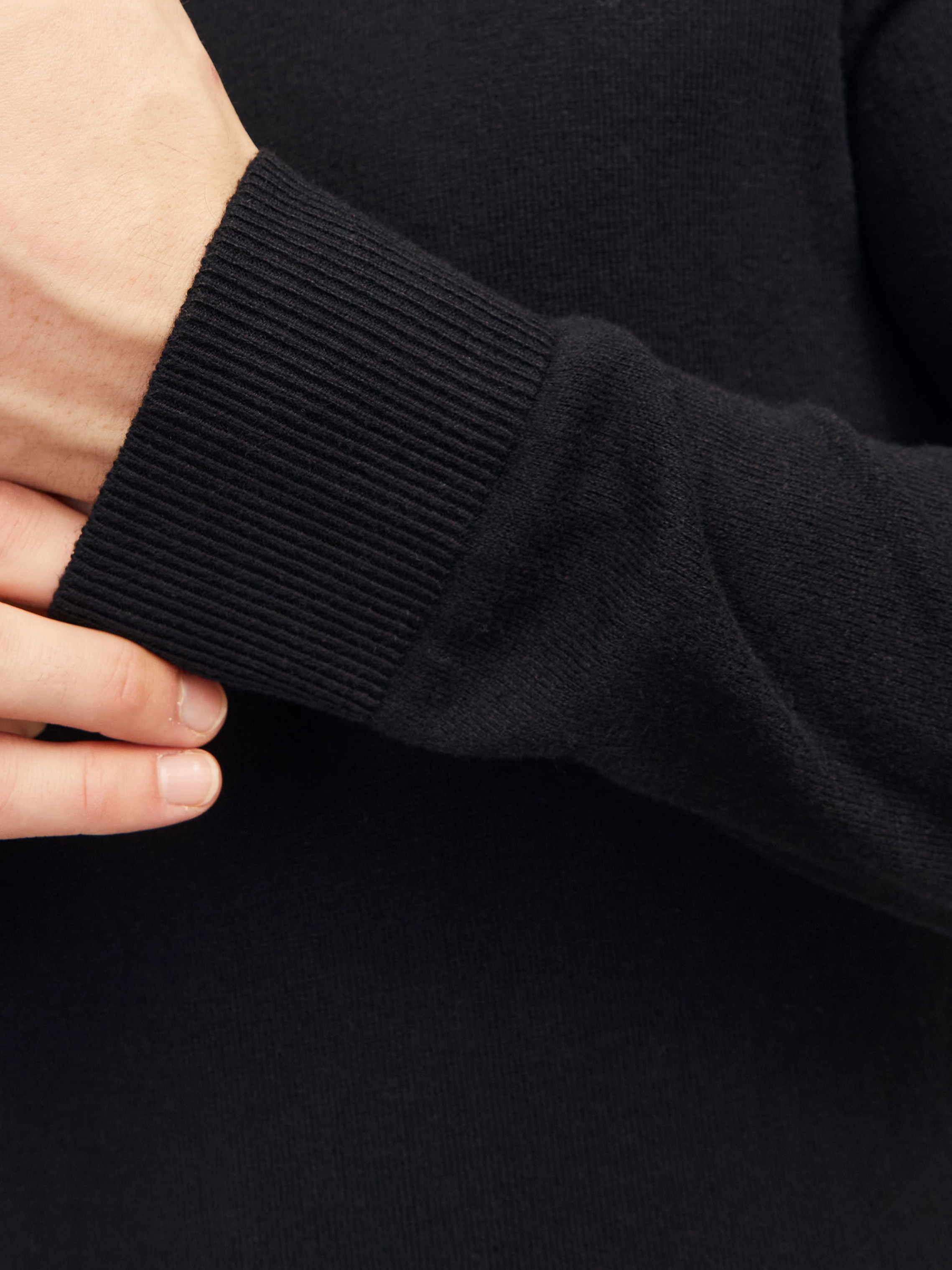 Jack & Jones Strickpullover »EMIL KNIT HALF ZIP«, mit kurzem Reissverschluss im Troyer-Look