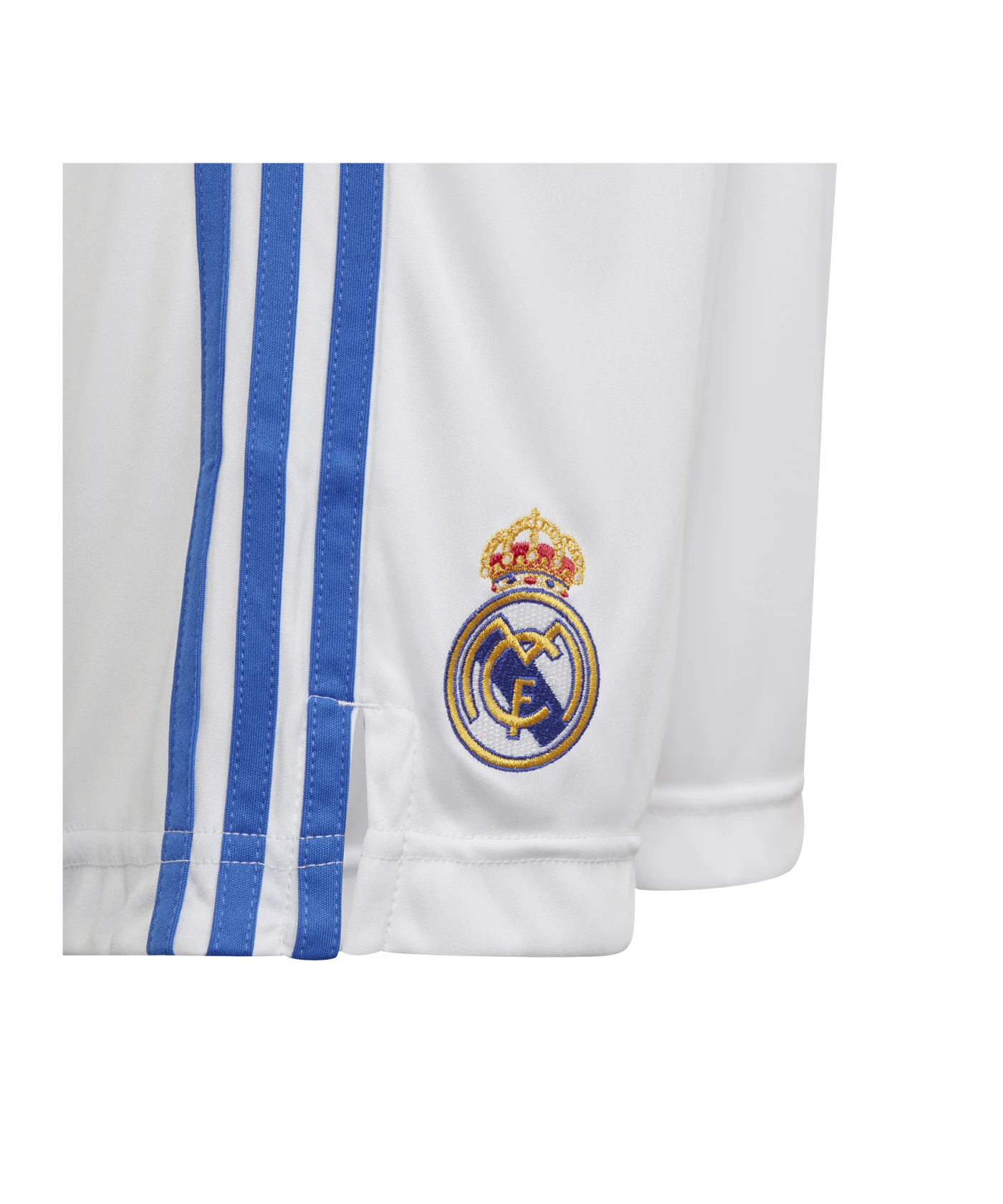adidas Real Madrid Short Home 2021/2022 Kids Weiss