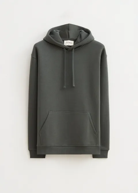 Brushed hoodie groen (GRN.G)
