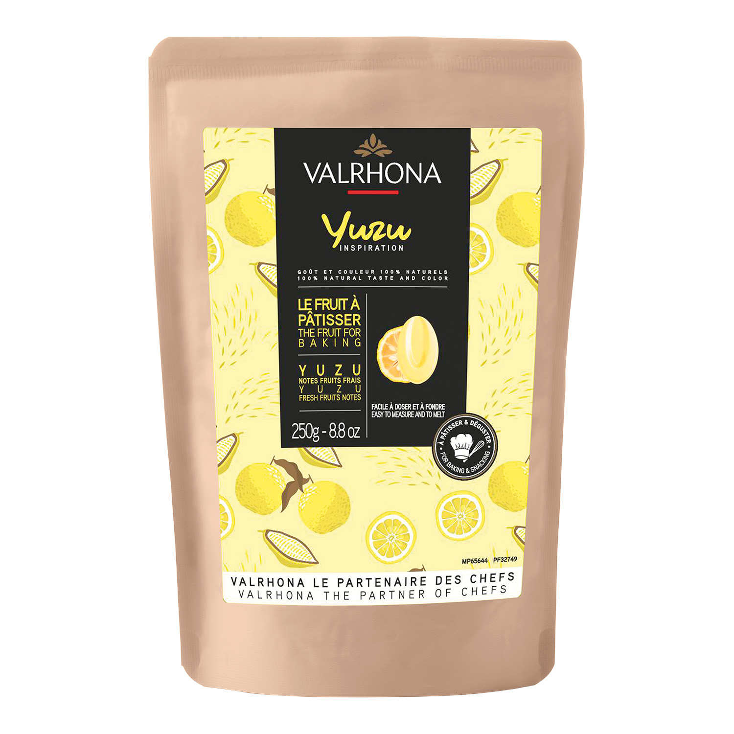 Inspiration Yuzu Valrhona - Couverture de fruit