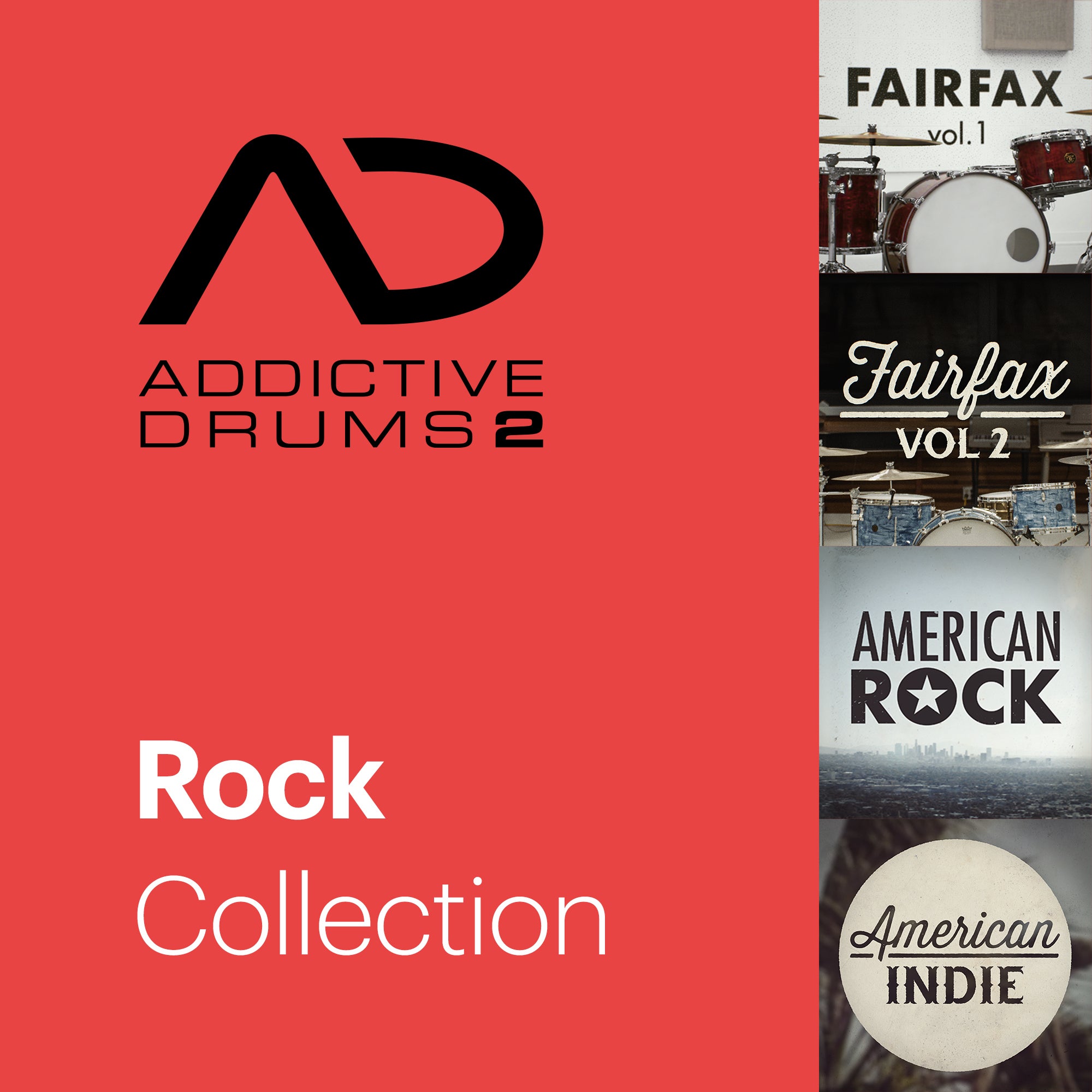 XLN Audio Addictive Drums 2 - Rock Collection (download)