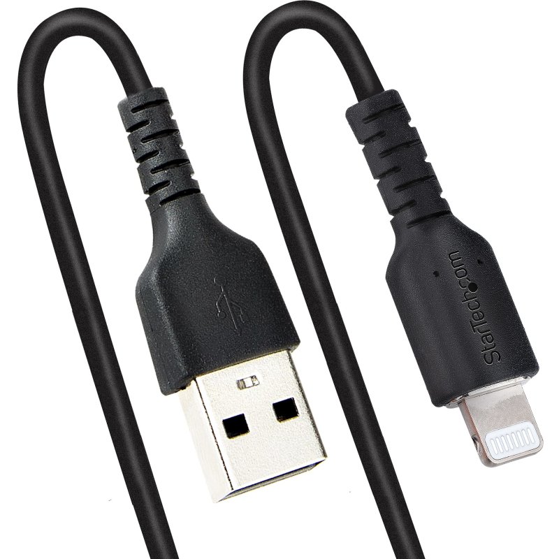 StarTech.com Câble USB type A vers Lightning USB noir 1 m