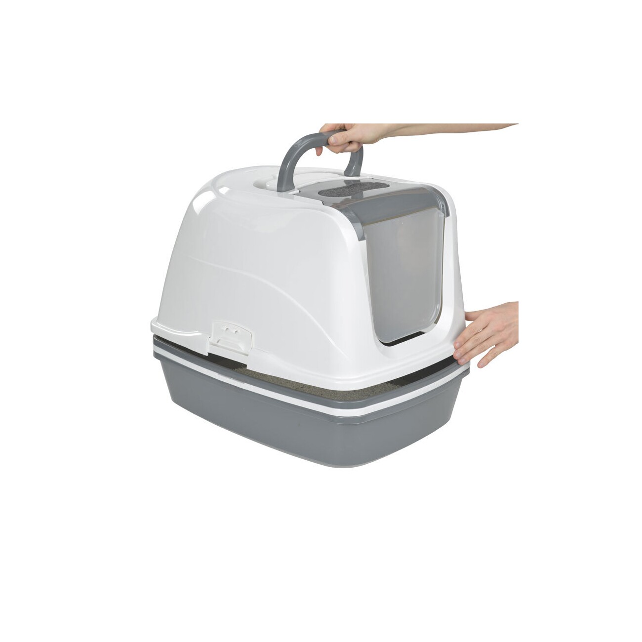 AniOne geschlossene Sieb-Toilette Clean Cat M