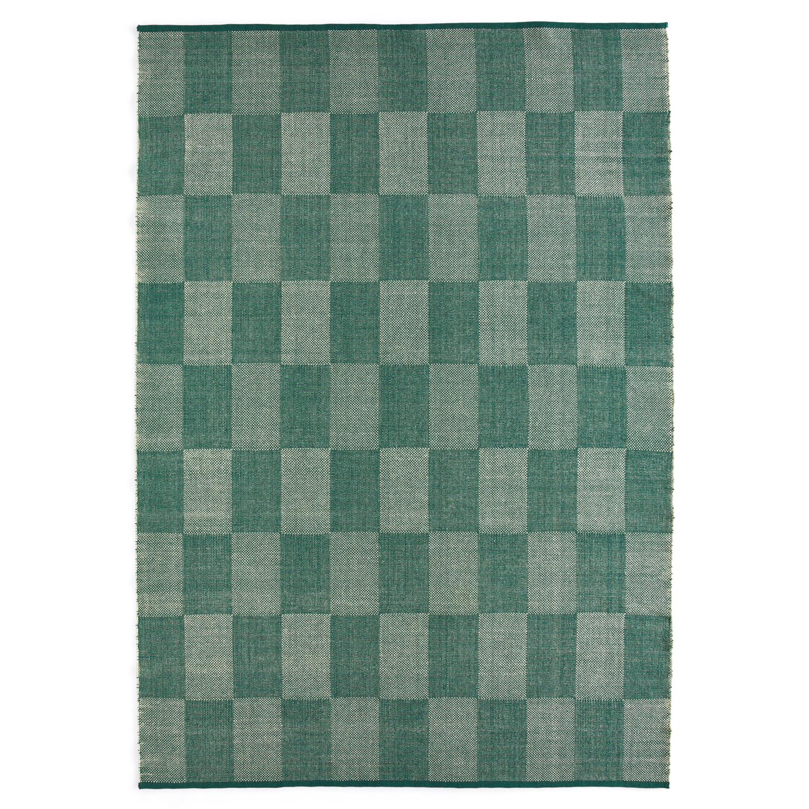 Vloerkleed Check Rug groen 240x170 cm