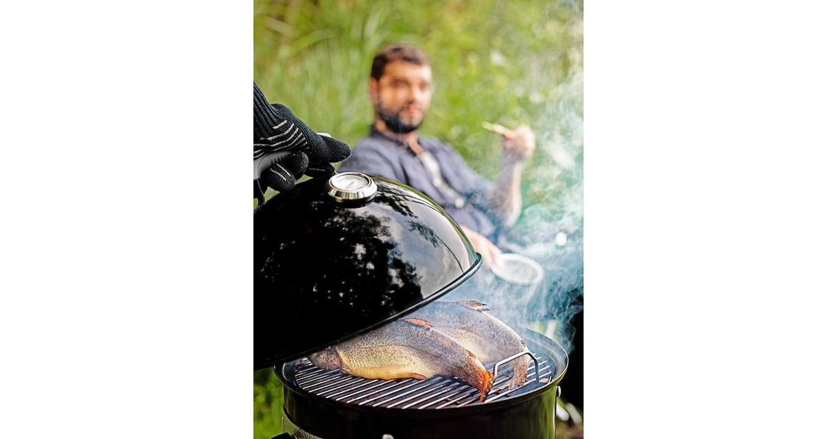 WeberSmokey Mountain Cooker smoker  (Zwart, Ø 47 cm)