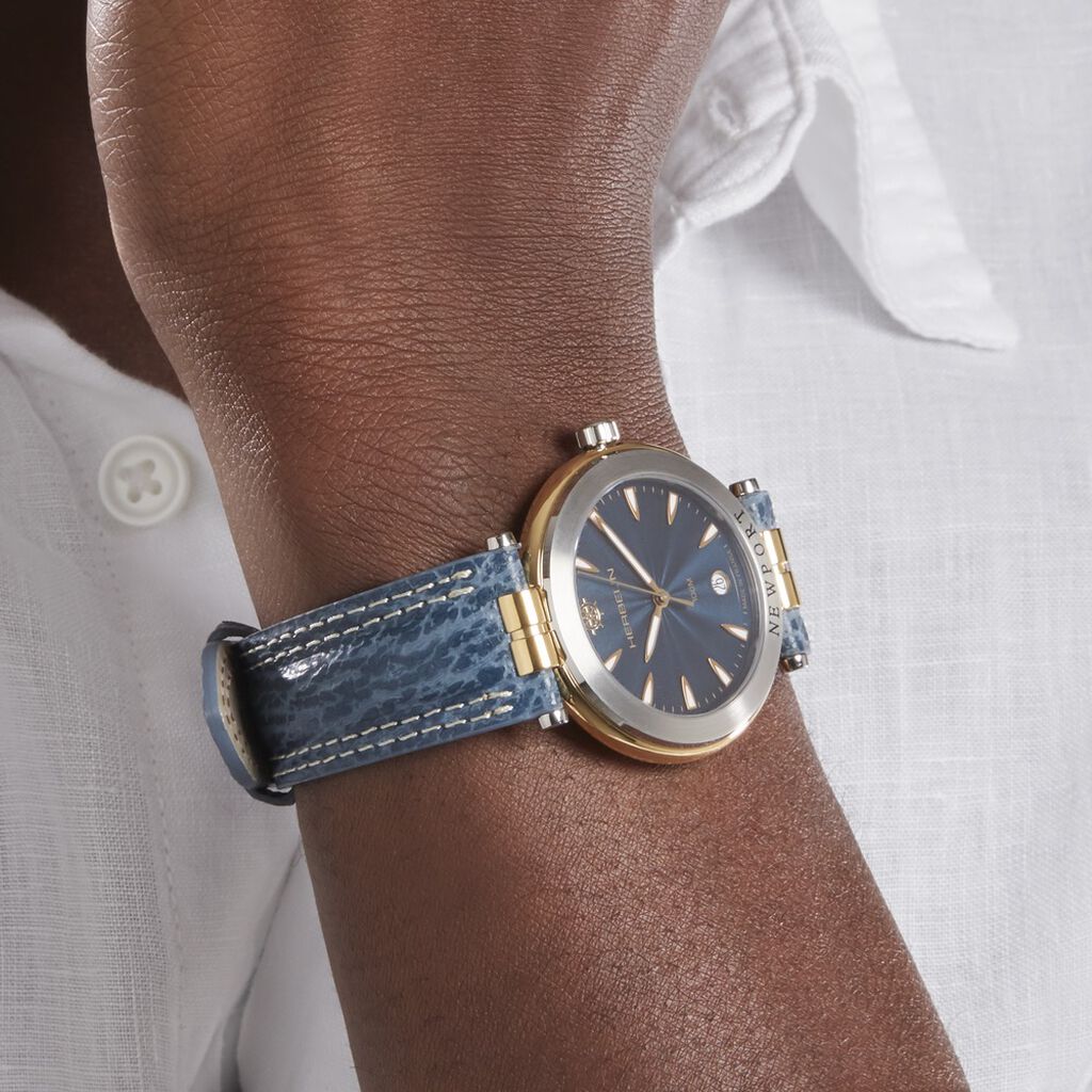 Montre Michel Herbelin Newport Bleu
