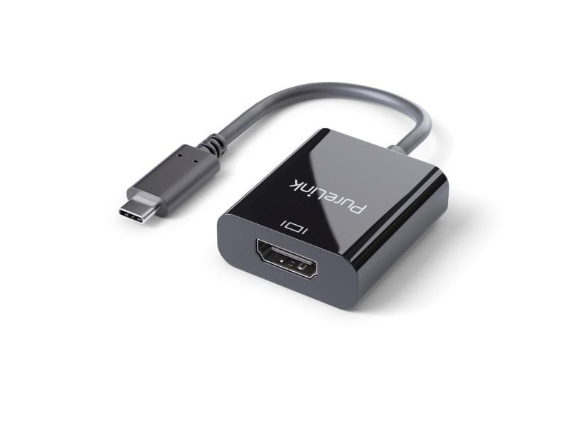 PureLink Adapter USB Type-C – HDMI 4K/60Hz, Schwarz, Premiu