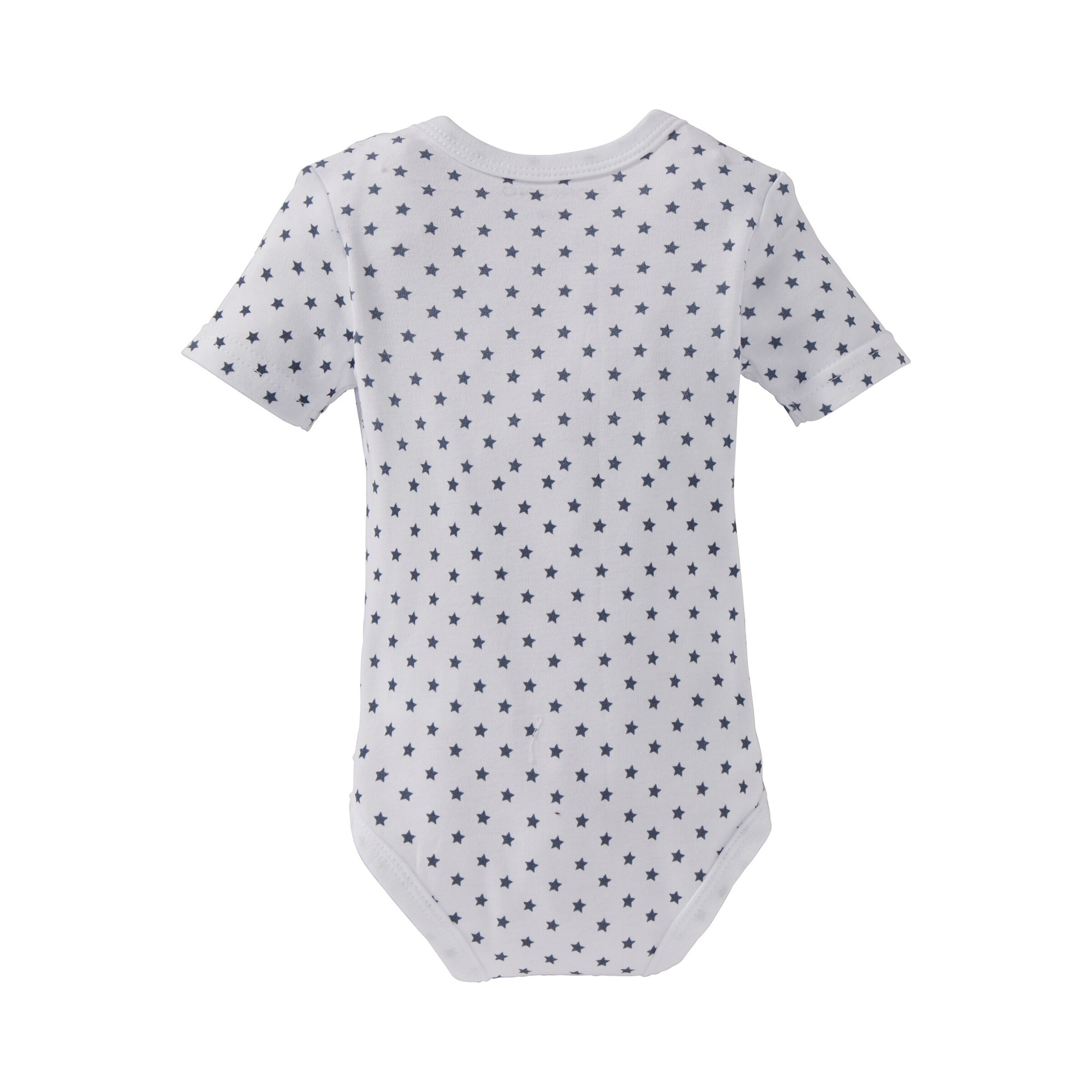 Bornino - Lieblinge 3er-Pack Bodys kurzarm blau