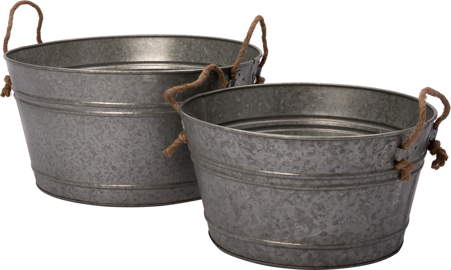 Intratuin plantenteil Vivi zink D 47 H 25 cm