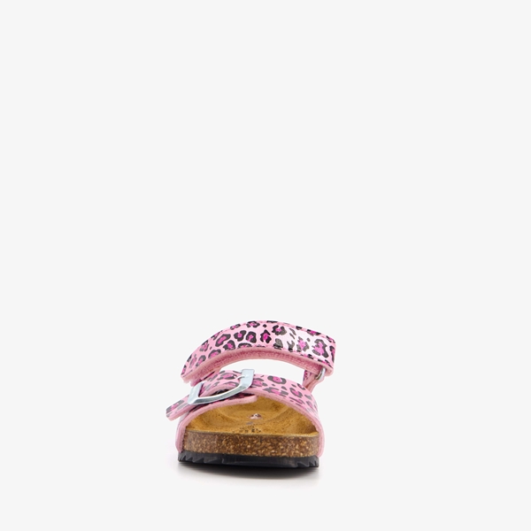 Hush Puppies meisjes bio sandalen luipaardprint
