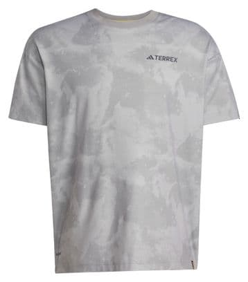 T-shirt manches courtes adidas Terrex National Geographic Camo/Gris Unisexe