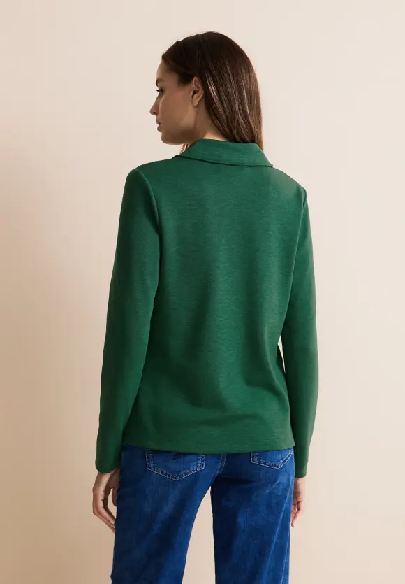 Basic Piqué Blazer - fresh spring green