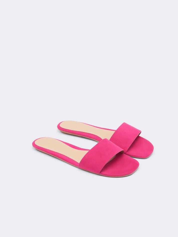 Mini sandália - Fúcsia