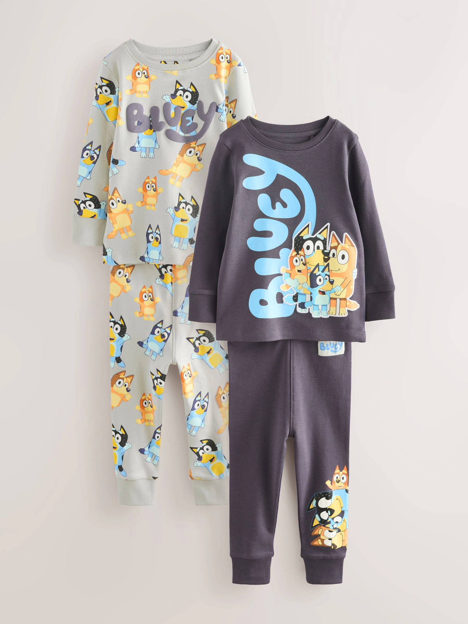 Blauw - License Bluey Snuggle Pyjamas 2 Pack (12mths-8yrs)