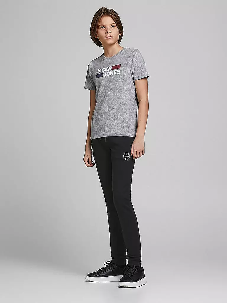 JACK & JONES Jungen Jogginghose JJIGORDON schwarz