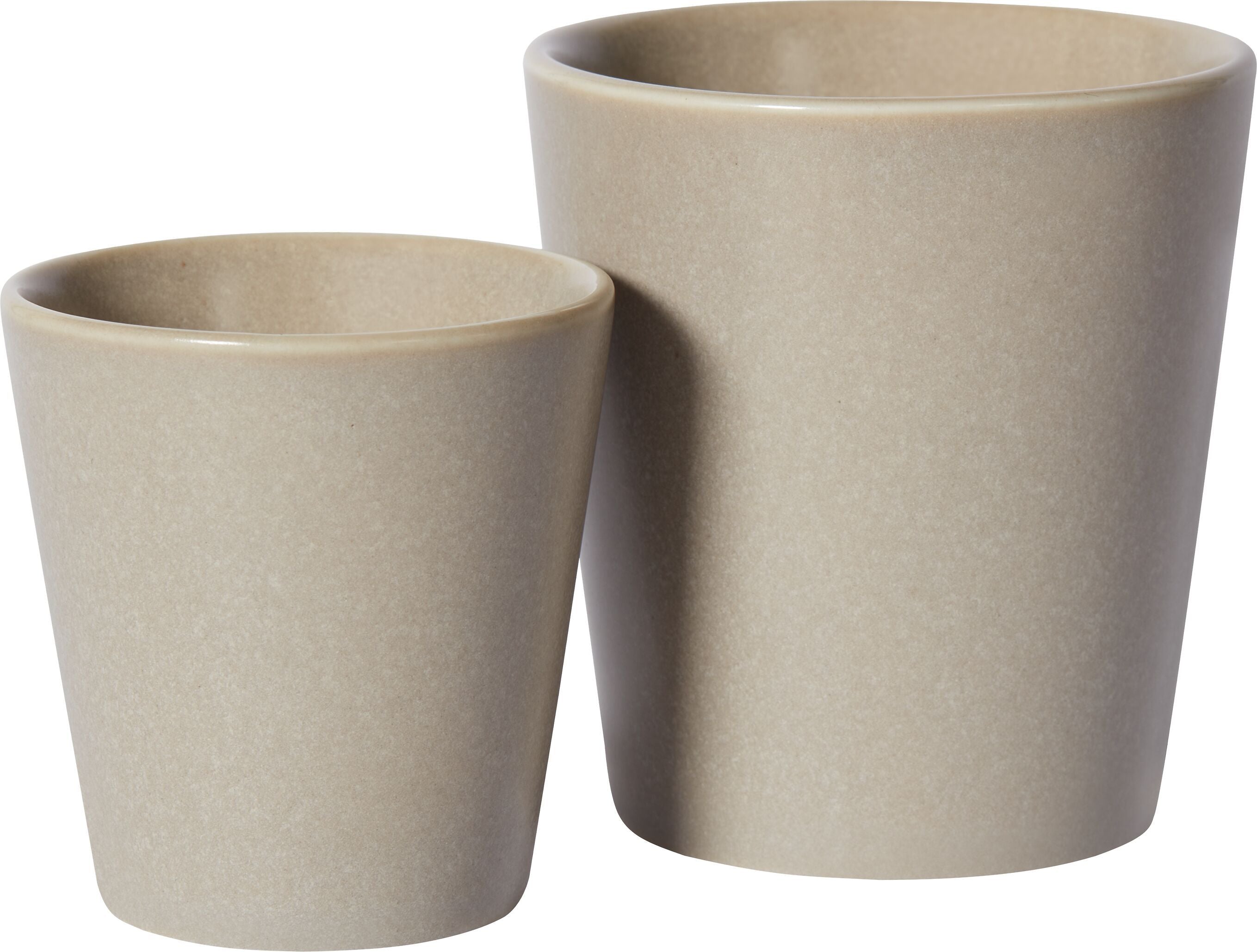 NARCIS NARCIS Kaffeebecher - Sand / H: 8.0 cm