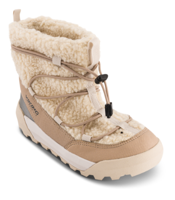 Viking Expower Flake Warm WP SL Vinterstøvle Beige 3-95355