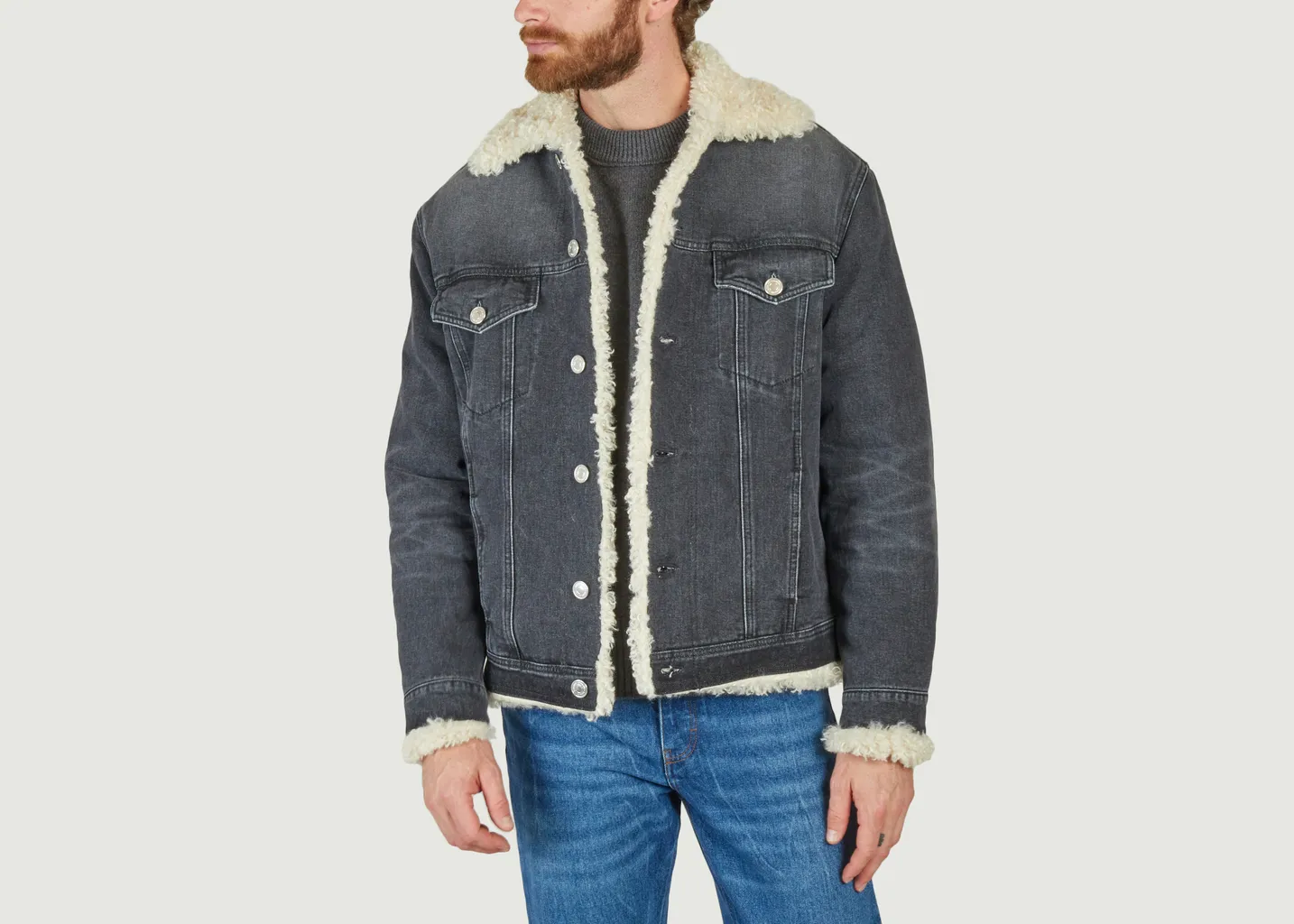 Veste en jean AMI Paris