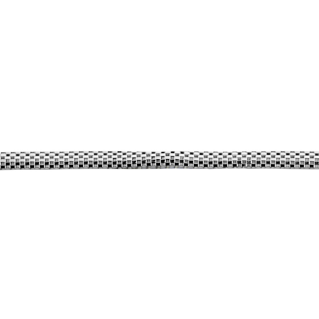 Collier Maille Argent Blanc Christine