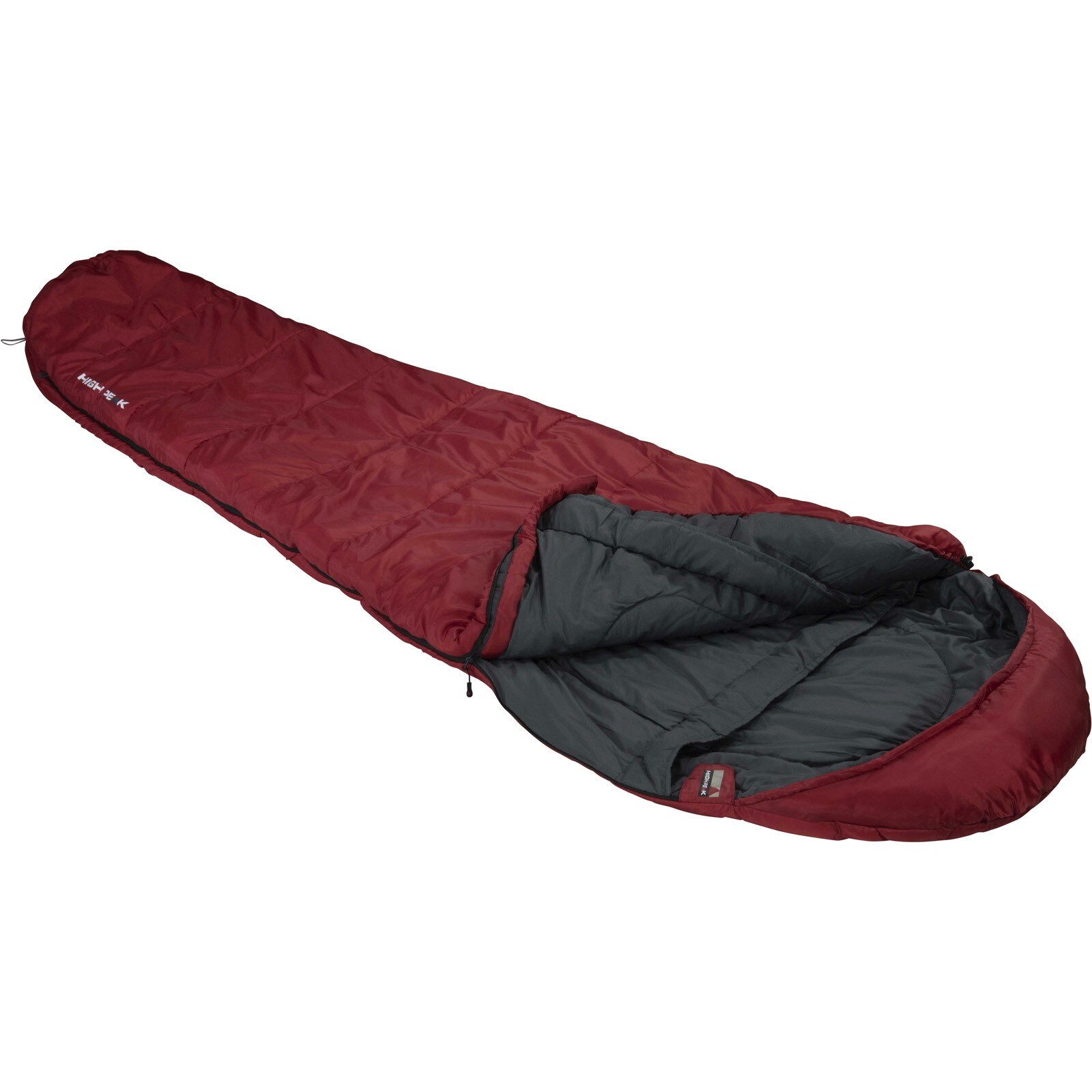 HIGH PEAK Mumienschlafsack TR 400 Trekking Schlafsack 3 Jahreszeiten Leicht