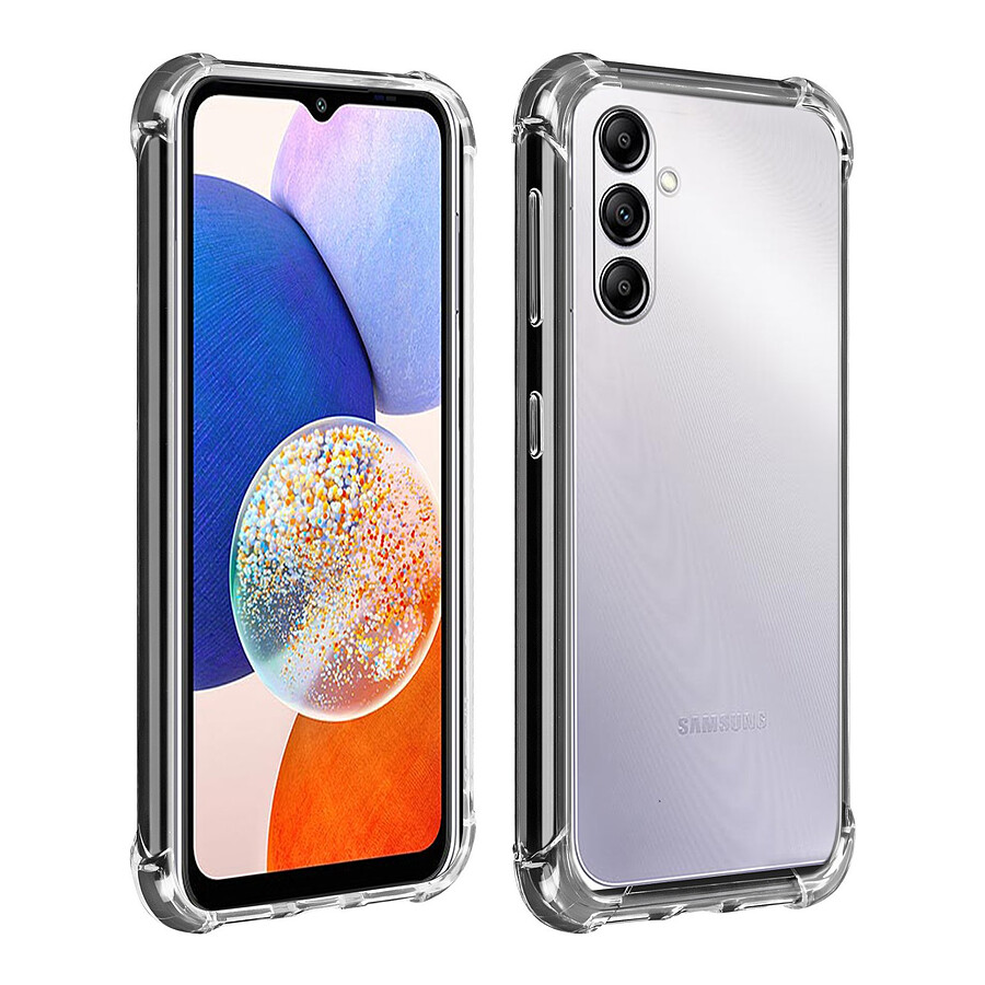 Akashi Coque TPU Angles Renforcés (transparent) - Samsung Galaxy A14