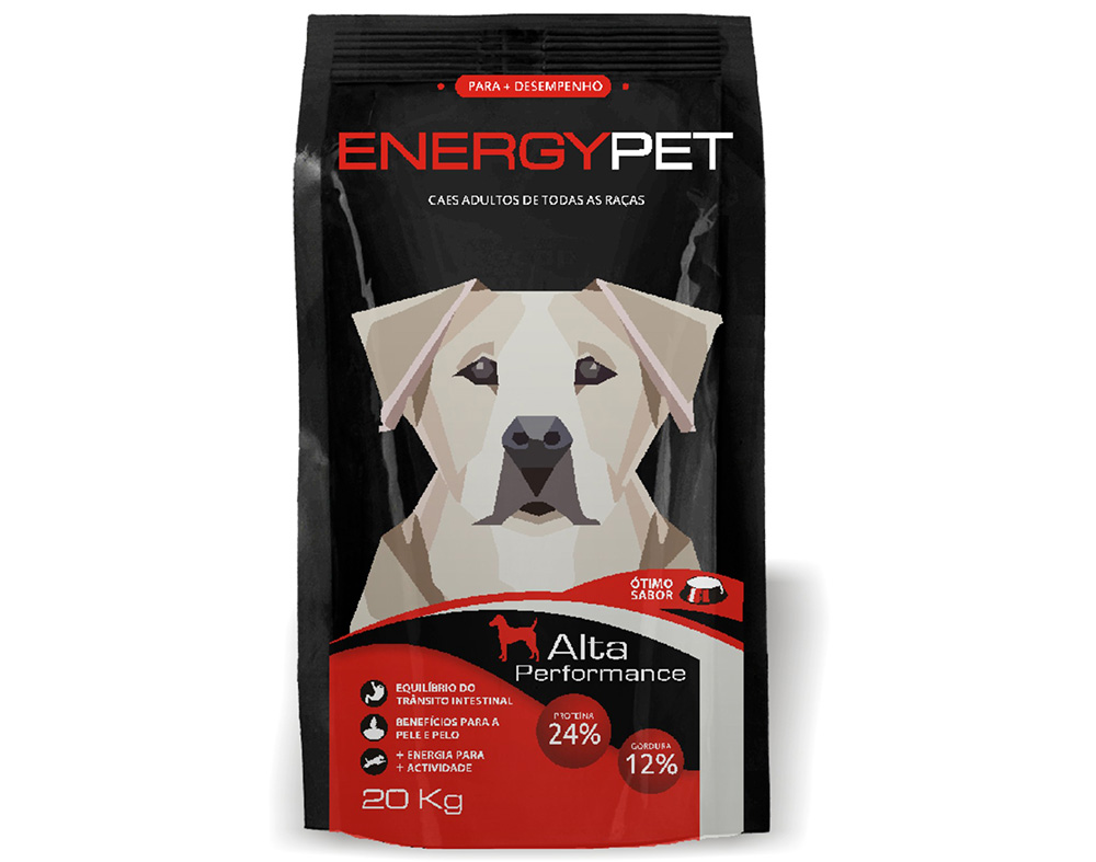 RAÇÃO PARA CÃO ENERGYPET PERFORMANCE 20KG