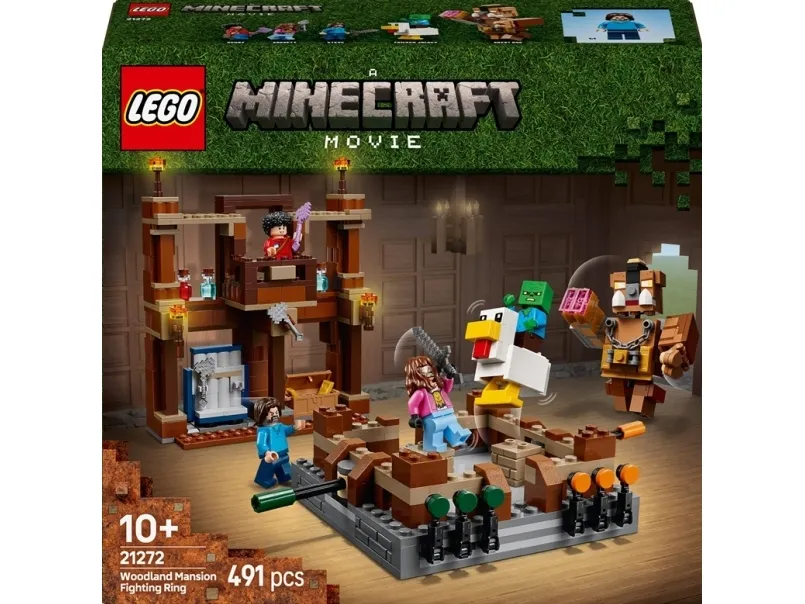 LEGO Minecraft 21272 Skovpalæets kampring