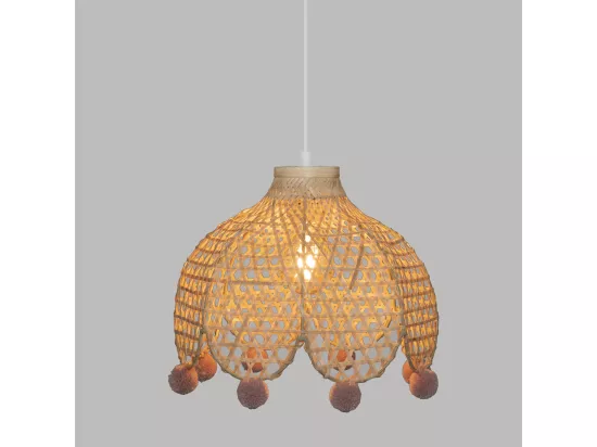 Lampe Suspension Bambou 