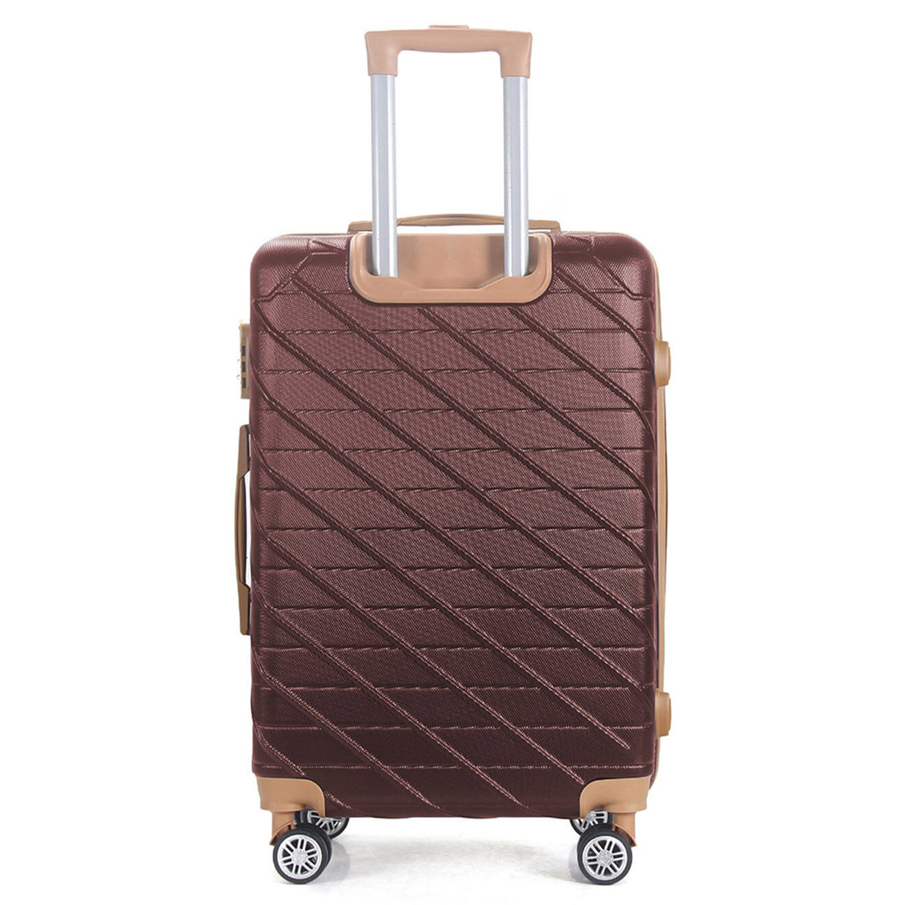 Maison Héritage Valise Long Séjour 4 roues doubles Saint-Germain 75 cm rouge bordeaux