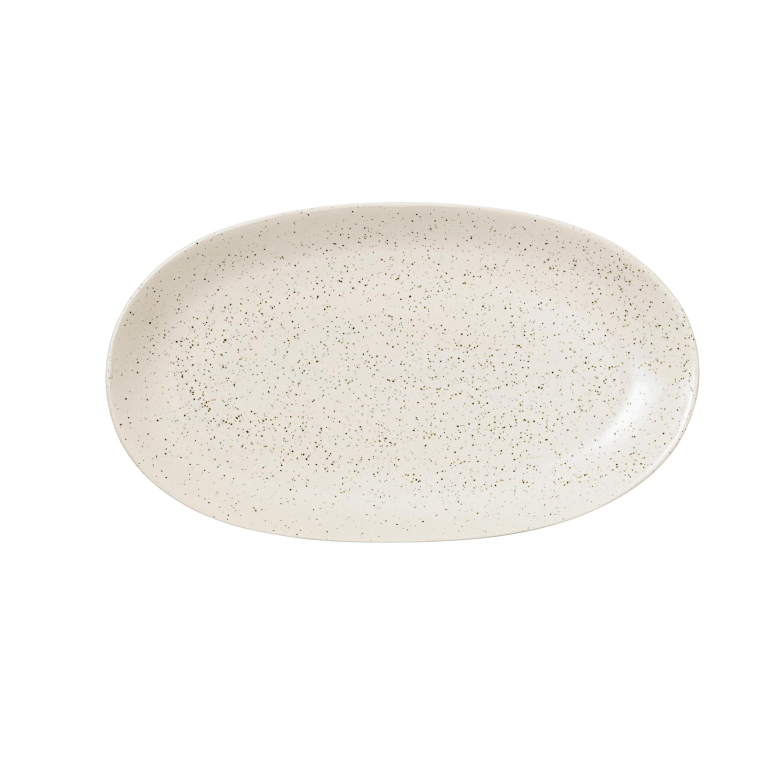 Broste Copenhagen Nordic serveerschaal 17x30 nordic vanilla