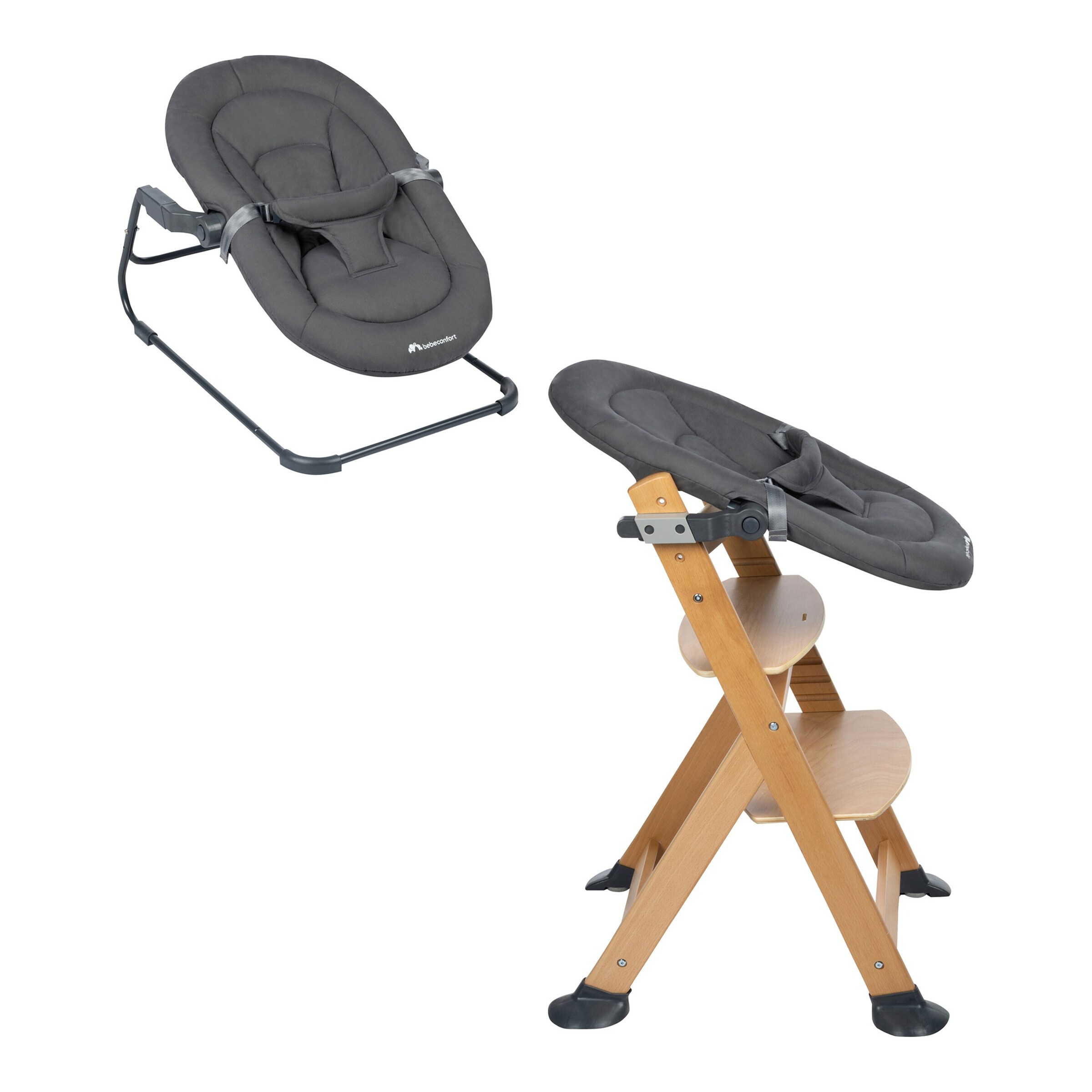 bebeconfort 2-in-1 Babywippe für Hochstuhl Timba
