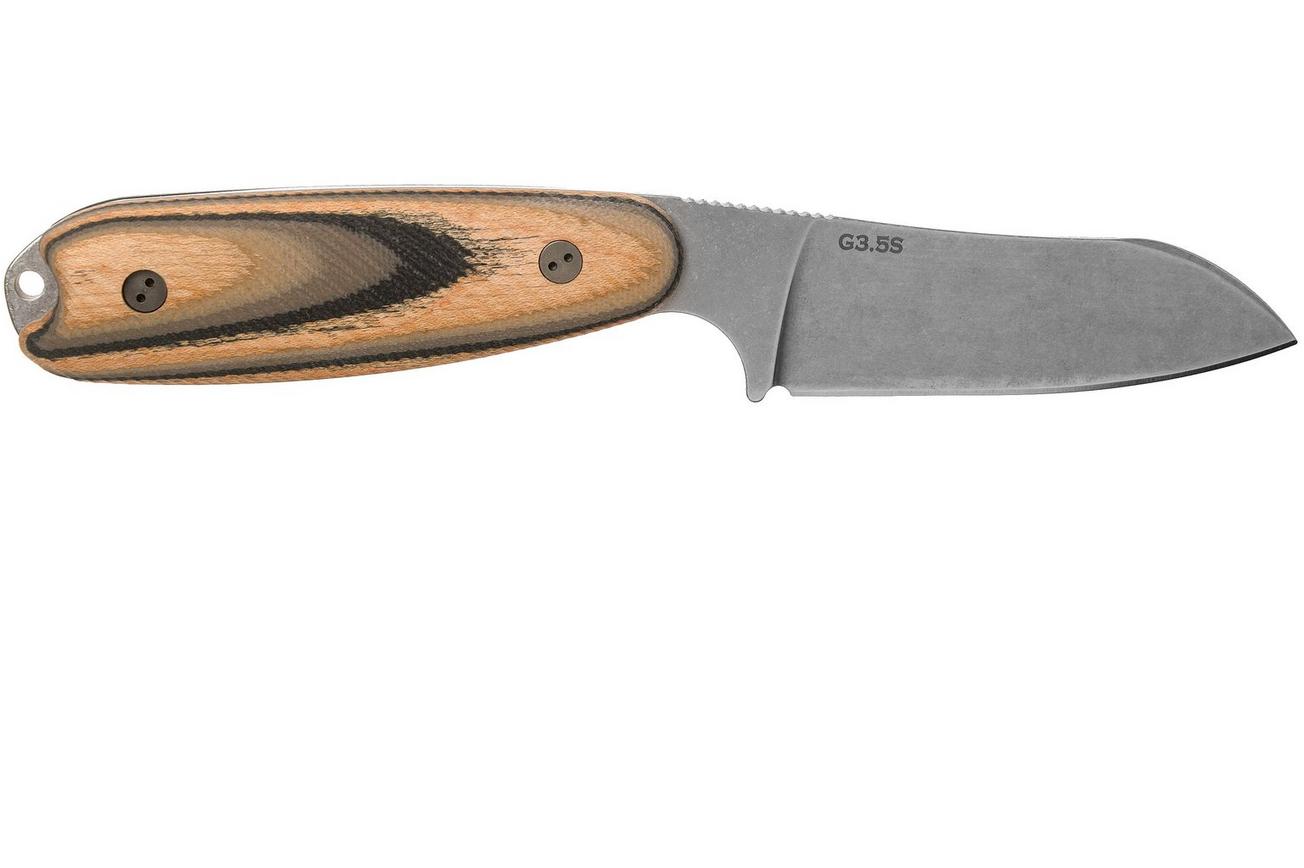 Bradford Guardian 3.5 Sheepsfoot 35SF-115-M390 Stonewash G-Wood 3D G10