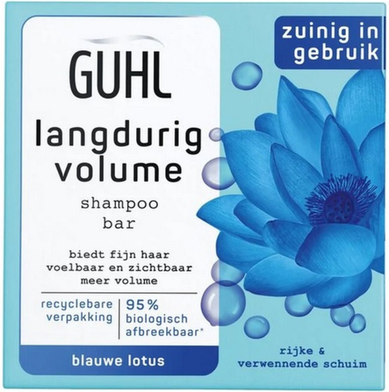 Guhl Shampoo Bar Langdurig Volume 75gr