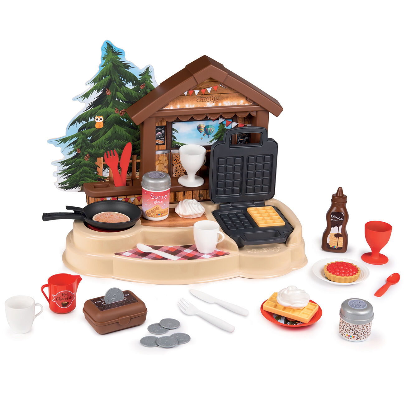Smoby Chalet gourmand multicolore - 24x13x18.5 cm