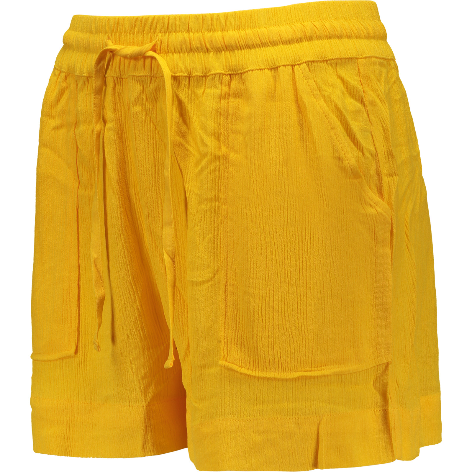 Esprit Damen-Shorts Uni Woven S, gelb
