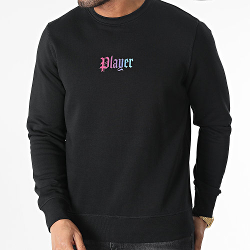 Sweat Crewneck Player Gradient Noir