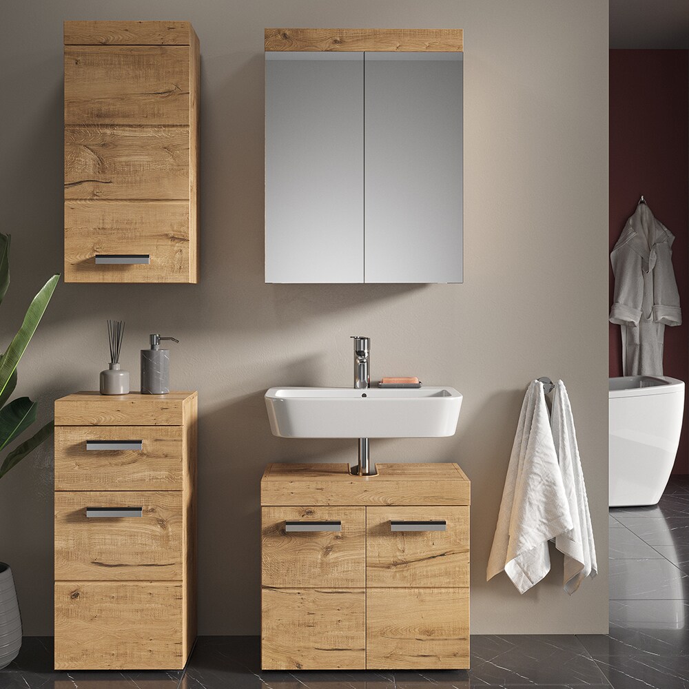 Vicco Hängeschrank Badschrank Badezimmerschrank Luna hängend 1 Tür 2 Fächer