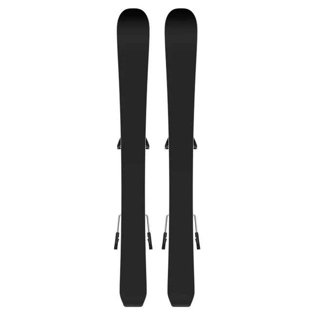 T1 XS (and C5)  Junior - Pisten-Ski-Set für Kids Aquatic/SafetyYellow