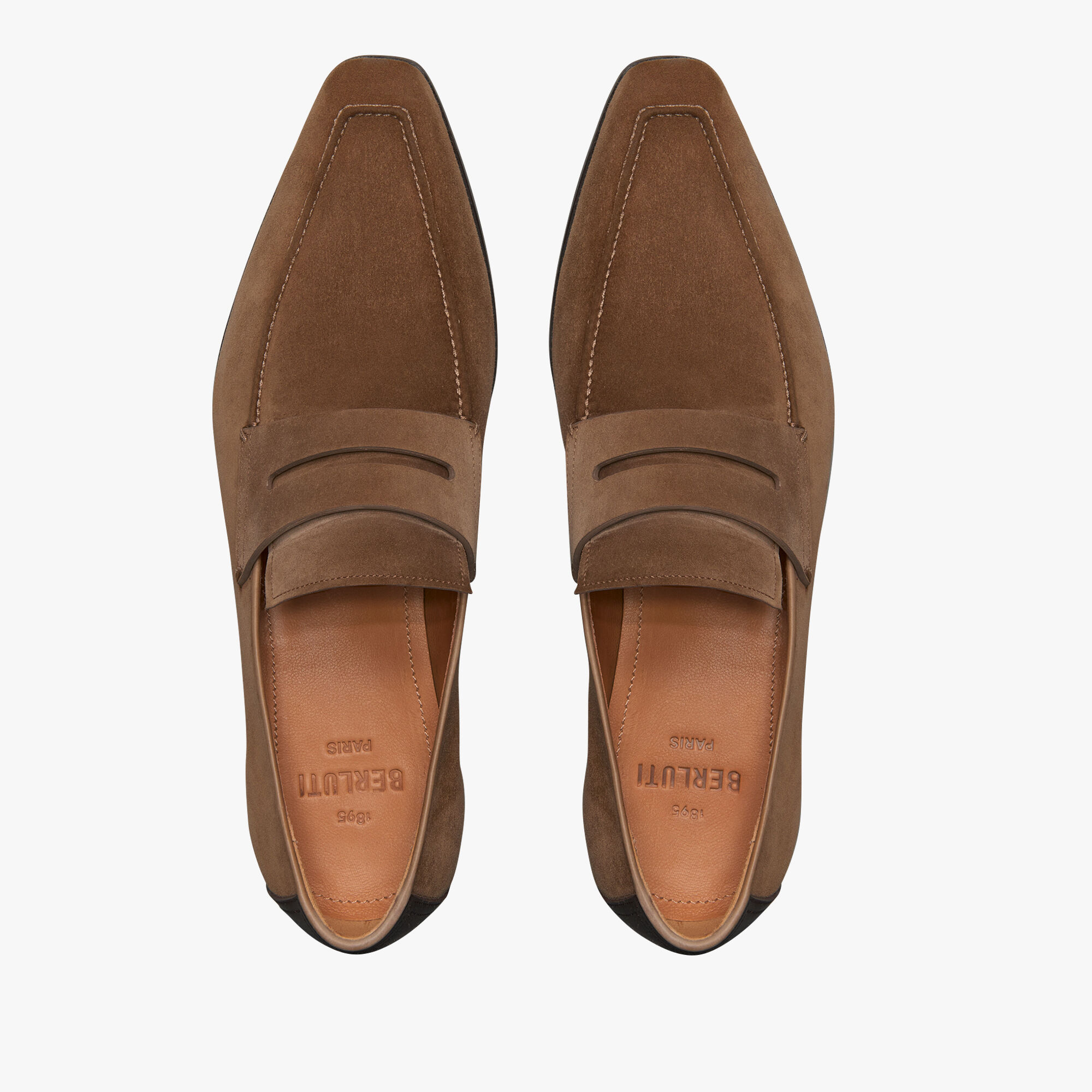 Mocassin Andy Demesure En Cuir Camoscio