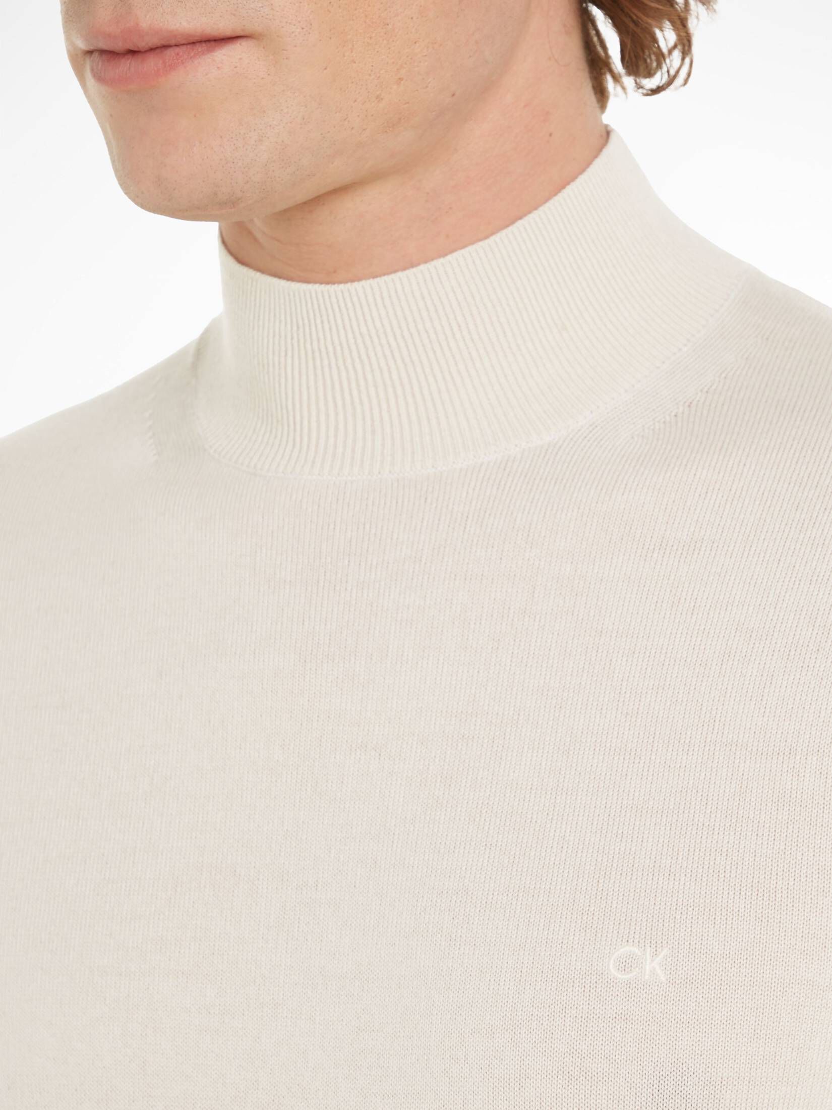 CALVIN KLEIN| Herren Strickpullover aus Wolle