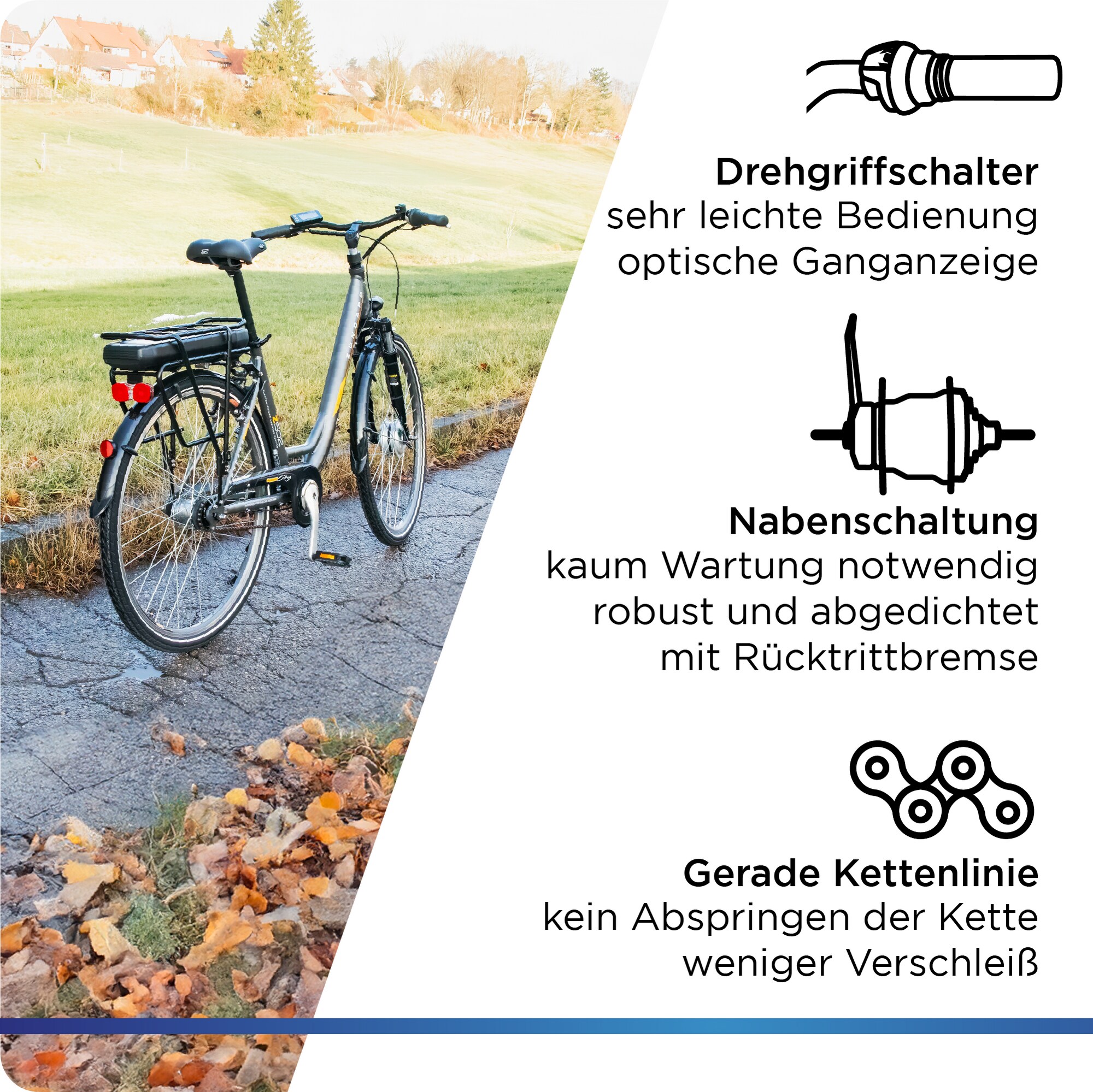 Zündapp Z502 E Bike Damenfahrrad 28 Zoll Elektrofahrrad ab 155 cm 7 Gänge