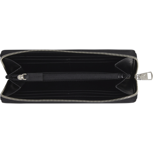 Calvin Klein Jeans - BILLETERO SCULPTED ZIPMUJER Negro