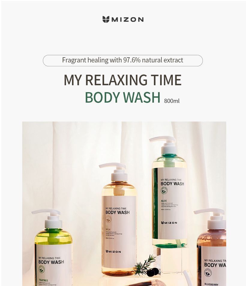 MIZON - My Relaxing Time Body Wash - 5 soorten