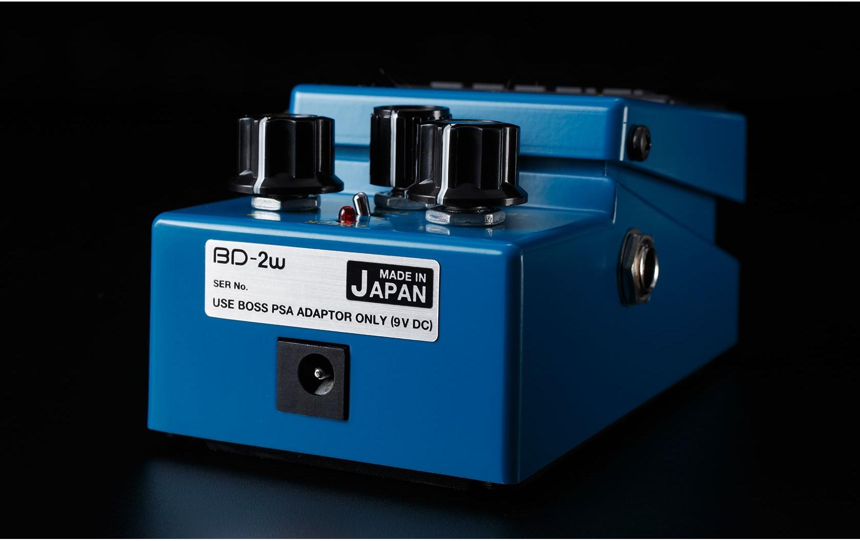 Pedal BD-2W Blues Driver<br>Neuauflage des klassischen BD-2-«Blues Driver»-Pedal, erweitert auf Basis der «Waza»-Handwerkskunst