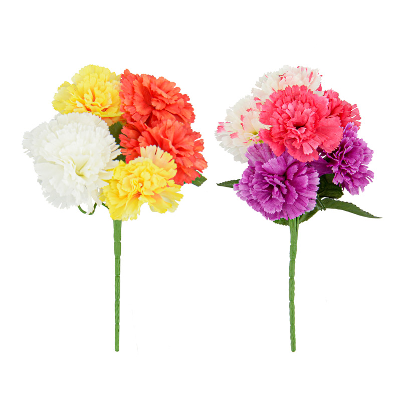 Mini bouquet piquet d'oeillets